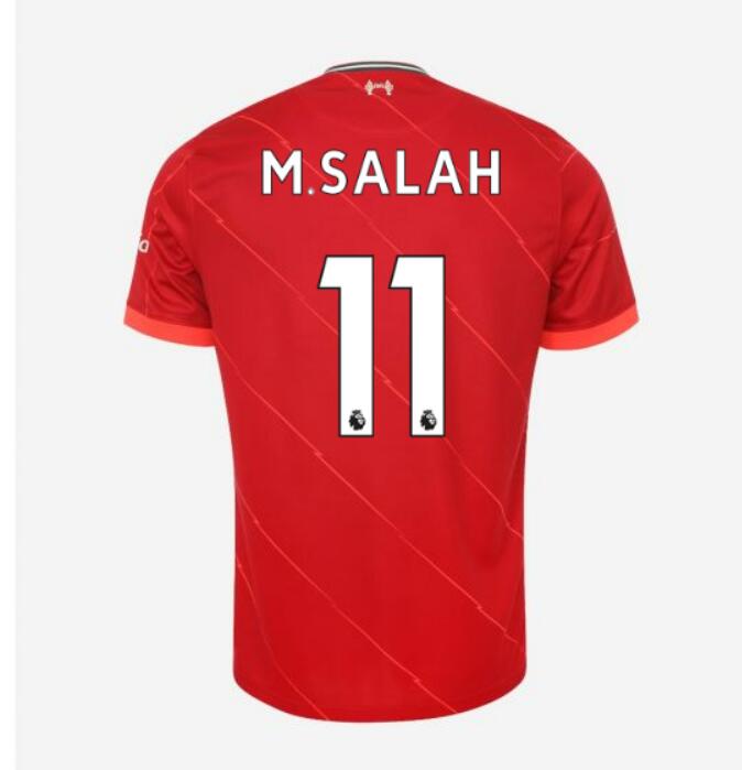 2021/22 Liverpool Home Kit Soccer Jersey with M.SALAH 11 printing